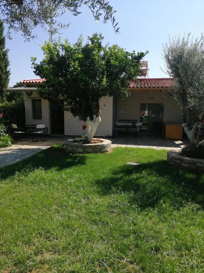 Εξοχική Κατοικία Με Κήπο Στην Άβυθο, Αιγίου Rodhodháfni エクステリア 写真